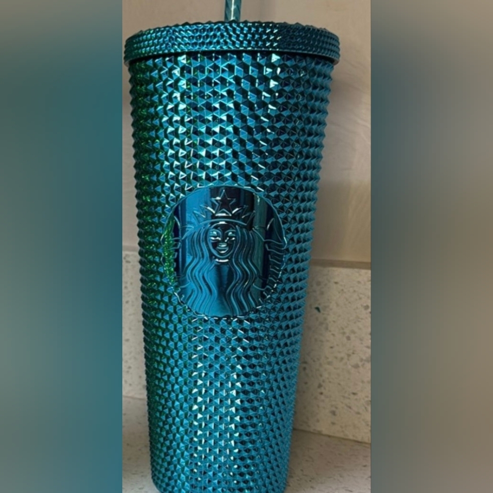 Starbucks Teal Tumbler Like New